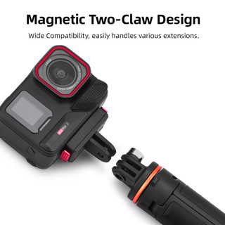 Dành Cho Insta360 Ace / AcePro / AcePro2 Đế Phát Hành Nhanh Từ Tính Camera Khởi Động Lạnh Mở Rộng Adapter Đế Phụ Kiện
