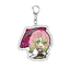 Demon Slayer Móc khóa Acrylic nhiều lớp Quà tặng mặt dây chuyền Anime