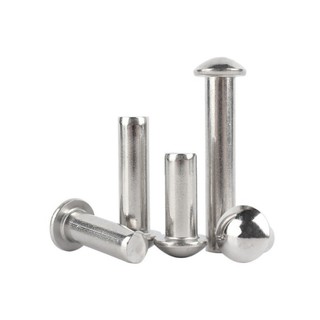((LXY) Đinh tán Đầu tròn inox 304 M2 / M2.5 / M3 / M4 / M5 / M6 / M8 (RM-VN-1)