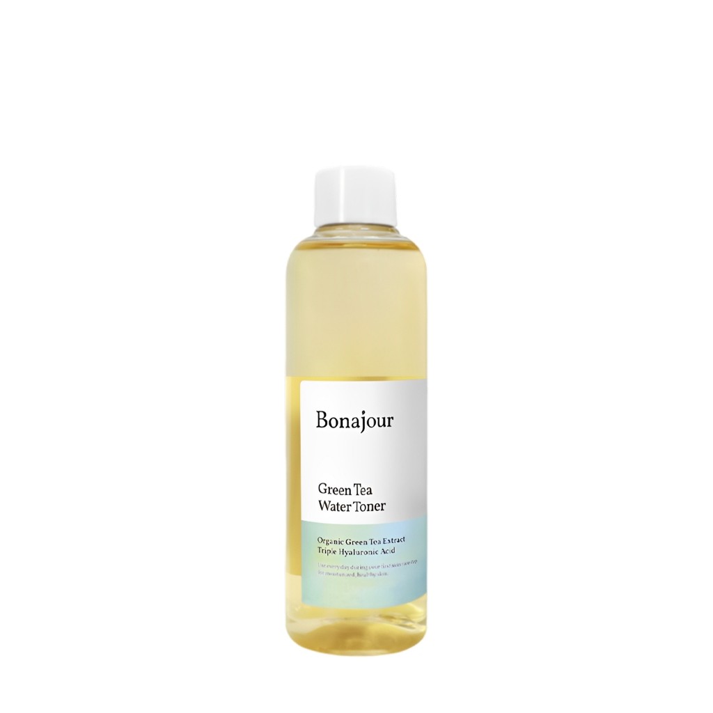 Nước hoa hồng làm dịu không kích ứng da BONAJOUR GREEN TEA WATER TONER 205ml | DAMDAVN