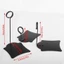 TOPTOOLCX Metal Pop Clip, Giá đỡ ký hiệu Chất liệu kim loại Giá đỡ thẻ, Giá đỡ màn hình đa năng Giá đỡ số bàn đa năng Nhà hàng