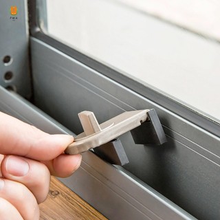Không Khoan Và Dễ Dàng Khóa Cửa Giới Hạn Mùa Thu Cao Cấp Trẻ Em Khóa An Toàn Thích Hợp Cho Cửa Sổ Trượt