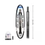 Bút máy TUYỆT VỜI, Bút thư pháp có thể thu vào đầu 0,38mm, Mực đen 5 Hộp mực có thể nạp lại Thùng trong suốt Không có bút rò rỉ Văn phòng