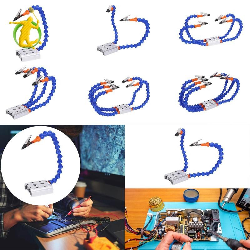 Hàn Giúp Giá đỡ hàn tay Độ ổn định đáng tin cậy Phụ kiện hàn xoay 360 độ cho người sở thích Lắp ráp