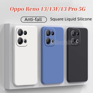 Ốp lưng silicon mềm vuông thời trang cho Oppo Reno 13F/13 Pro/13Pro/Reno13 5G