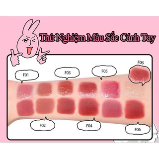 [VEECCI] Son 2 Đầu VEECCI (Kem bùn + Gloss) 3in1 x MY FRIEND RABBIT ROCK YOU, Trang Điểm Nữ