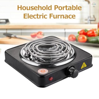 Hilivn) Lò Điện Gia Đình Mini Đĩa Đơn Đầu Đốt Di Động Tấm Nóng Muỗi Lò 1000W Công Suất Cao 200-1000°C Bếp Bếp Hookah Than Dừa Bếp