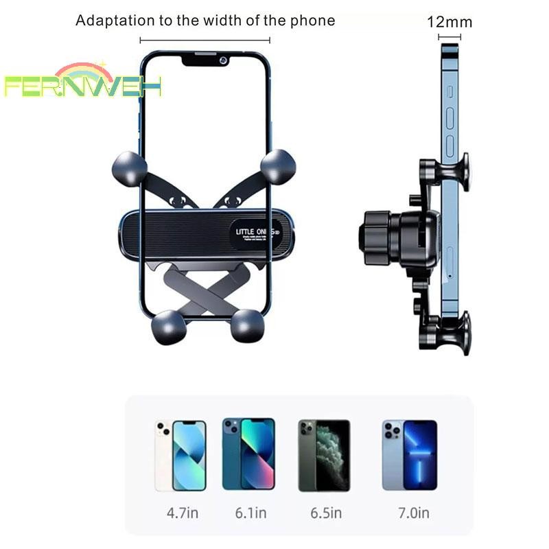 [Fernweh] Giá đỡ điện thoại ô tô Xoay 360 lỗ thông hơi Giá đỡ điện thoại di động đa năng trong hỗ trợ ô tô cho giá đỡ điện thoại trên ô tô 4,7-7 inch [MỚI]