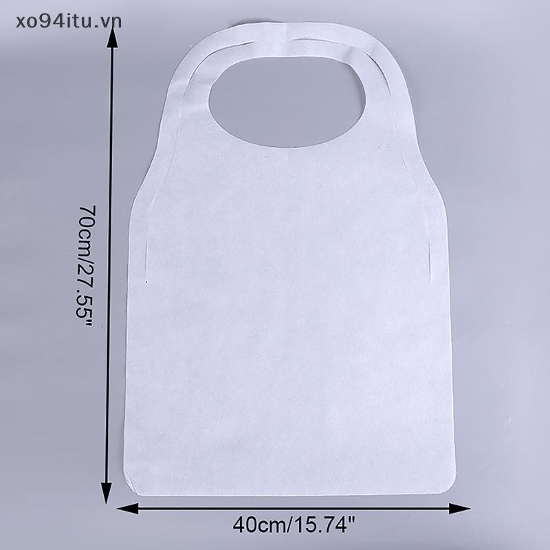 Xoitu 10 Chiếc Tạp Dề Dùng Một Lần Cho Lẩu Chống Dầu Chống Bẩn Tạp Dề Người Lớn Di Động Vệ Sinh Nấu Ăn Không Dệt Chống Thấm Nước Delanta VN