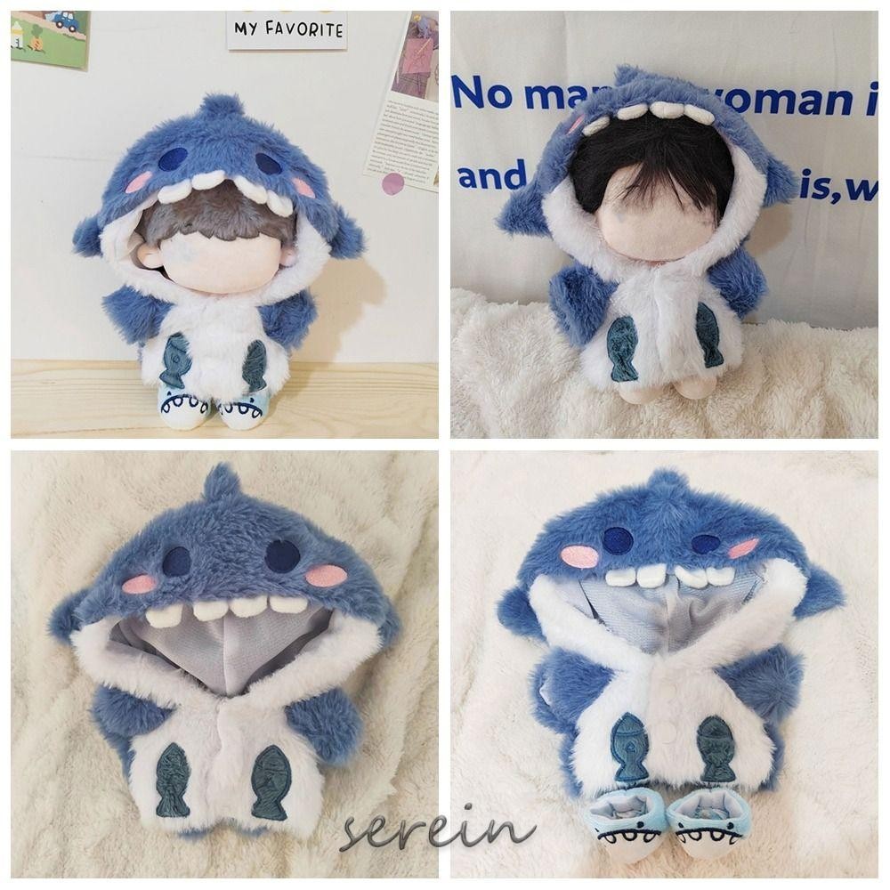 Serein 20cm Búp Bê Quần Áo Thay Đồ Chơi Trò Chơi Phụ Kiện Chơi Nhà Hoạt Hình Động Vật Áo