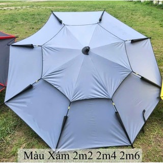 ô câu cá - ô dù che nắng che mưa cao cấp  2 Tầng - 2m0 - 2m2 - 2m4 2m6 nhiều màu sắc