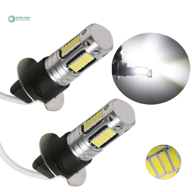 [Dream] 1 H3 Đèn LED sương mù ô tô Công suất cao Bóng đèn chạy ban ngày Đèn siêu sáng mới