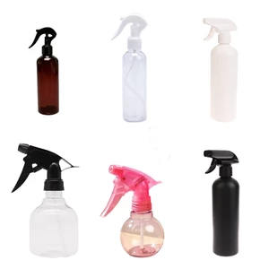GVERLCRTN Chai làm tóc 500ml Chai rỗng Máy phân phối khử trùng Chai phun sương có thể đổ lại Salon Barber Water er (8C)