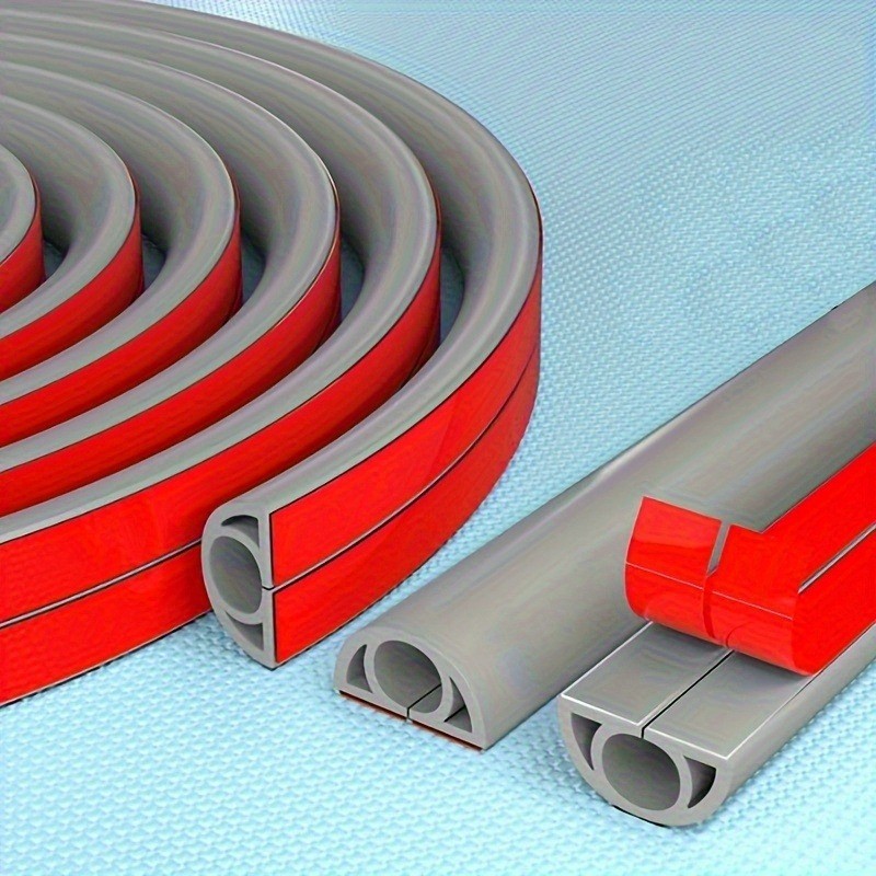 1 Kênh quản lý dây 1 / 3Meter, Vỏ dây trang trí vô hình, Bảo vệ chống bước, Đường đua cáp mềm dính có nắp