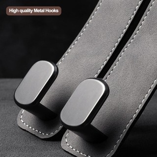 LOOKSHOW Móc Xe Phía Sau Ghế Sau Móc Tựa Đầu Móc Treo Kẹp Móc Đôi Giá Đỡ Lưu Trữ Phụ Kiện Nội Thất Ô Tô E5Y1
