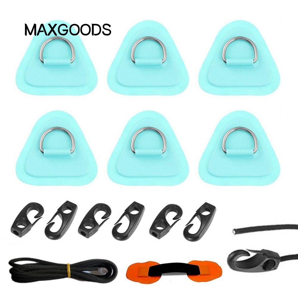12 Anelli A D Per Kayak E Canoa - Kit Di Accessori Per Paddle Board In PVC E Acciaio Inox - 4