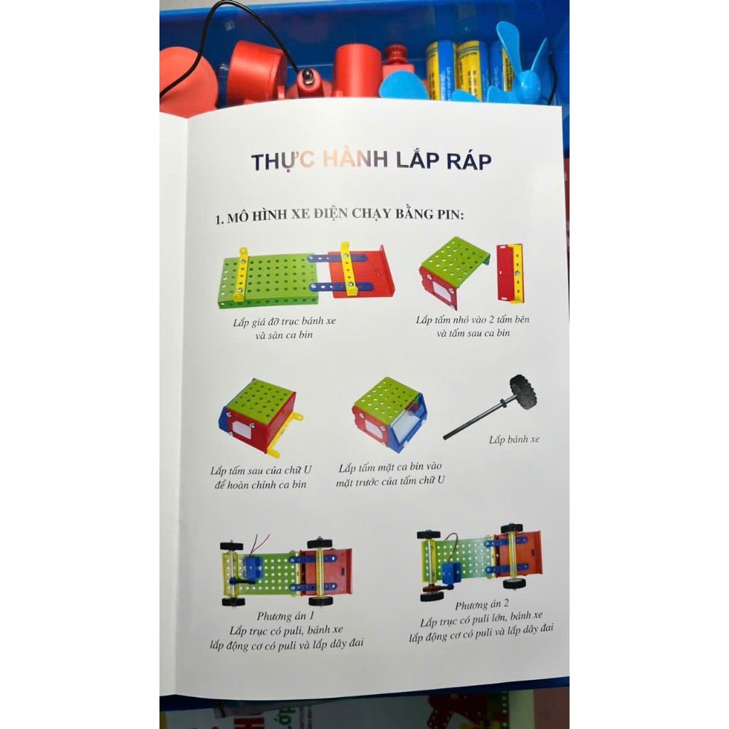 [ NXB GD ] Bộ Lắp Ghép Mô Hình Kỹ Thuật Công Nghệ Lớp 4,5.