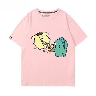 2025 Sanrio Pompompurin Và Những Người Bạn Nàng Tiên Cá Đồ Họa Áo Thun Quá Khổ Rời Phù Hợp Với Mùa Hè Tee