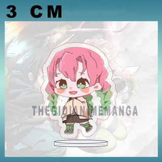 (3cm) Mô hình Standee KIMETSU NO YAIBA THANH GƯƠM DIỆT QUỶ ver ĐI CUTE tượng acrylic anime mica chibi xinh xắn
