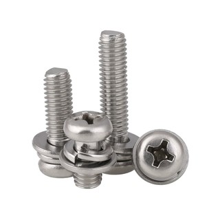 ((LXY) （ 3 TỔ HỢP） Bulong chỏm cầu nhỏ inox 304，Ốc Vítđồng pake đầu tròn , ốc pake M1.6 / M2 / M2.5 / M3 / M4 / M5 * L3-100mm (RM-VN-1)