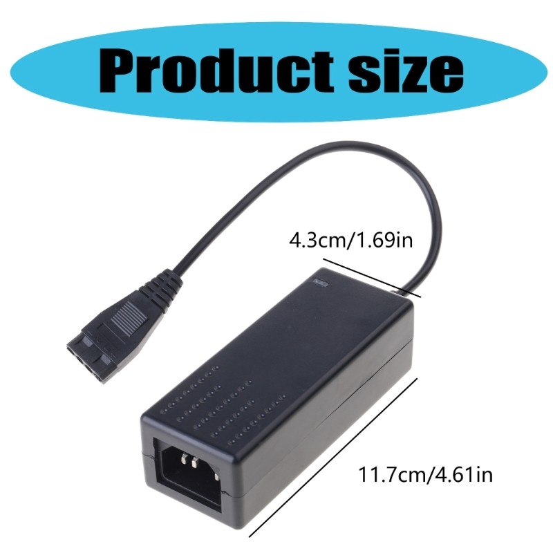 Redbaiaa1 Bộ chuyển đổi nguồn IDE 12V-5V 2A cho ổ cứng ngoài, cáp USB sang IDE màu đen