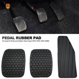 3 Xe Phanh Ly Hợp Bàn Đạp Cao Su Miếng Lót Dành Cho Suzuki Swift Samurai Sidekick Vitara Tracker 49751-79001 49451-60B00 C3E3