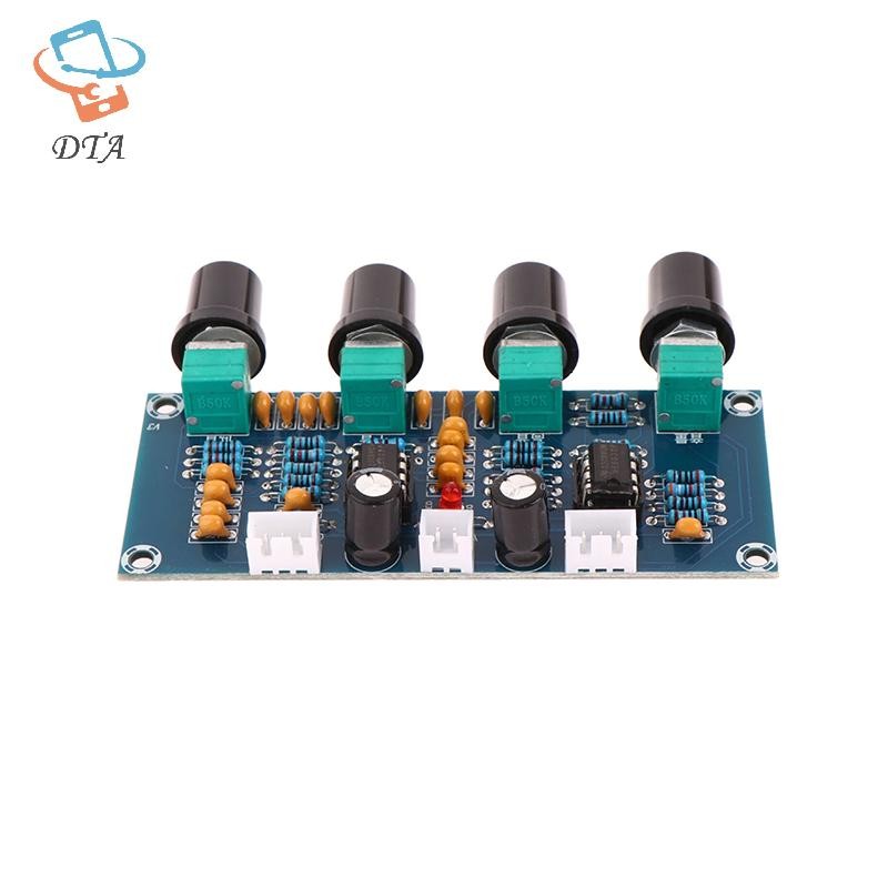[DTA] XH-A901 NE5532 Tone Board Preamp Pre-amp với Treble Bass Điều chỉnh âm lượng Bộ điều khiển âm thanh trước khuếch đại VN