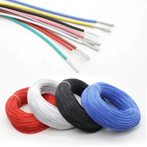 UL3239 Dây silicon mềm Dây đồng đóng hộp chịu nhiệt 200°C 30 28 26 24 22 18 16 14 AWG