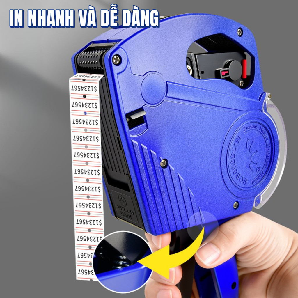 Máy In Giá MX 5500 EOS - Máy Bắn Tem Giá Tiện Lợi, In Rõ Nét, Nhanh Chóng Cho Shop, Tạp Hóa