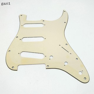 [Gazi1] Đàn Guitar Điện SSS Pickguard Tấm Sau Pickup Cover Núm Đầu Cho Đàn Guitar Điện Bảo Vệ VN