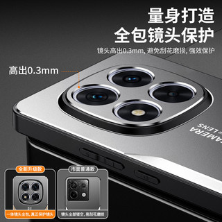 Ốp điện thoại cho Redmi Note 14 Pro + 15 Pro + Note14 Note15 Pro + 4G 5G Vỏ bảo vệ ống kính kim loại mờ thả bền bỉ Vỏ bảo vệ chống sốc và chống rơi