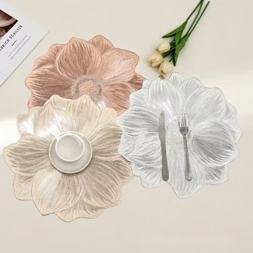 Tấm Lót, Thảm Lót Bàn Ăn, Lót Bàn Ăn Placemat In Cách Nhiệt Sang Trọng Cao Cấp, Miếng Lót Lọ Hoa Tấm Lót 22 Me&Be