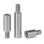 Bu lông cách ly thép INOX 304 M5 M6 M8 M10 Trụ đỡ ren trong ngoài chống gỉ lắp ráp máy móc điện tử
