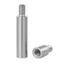 Bu lông cách ly thép INOX 304 M5 M6 M8 M10 Trụ đỡ ren trong ngoài chống gỉ lắp ráp máy móc điện tử