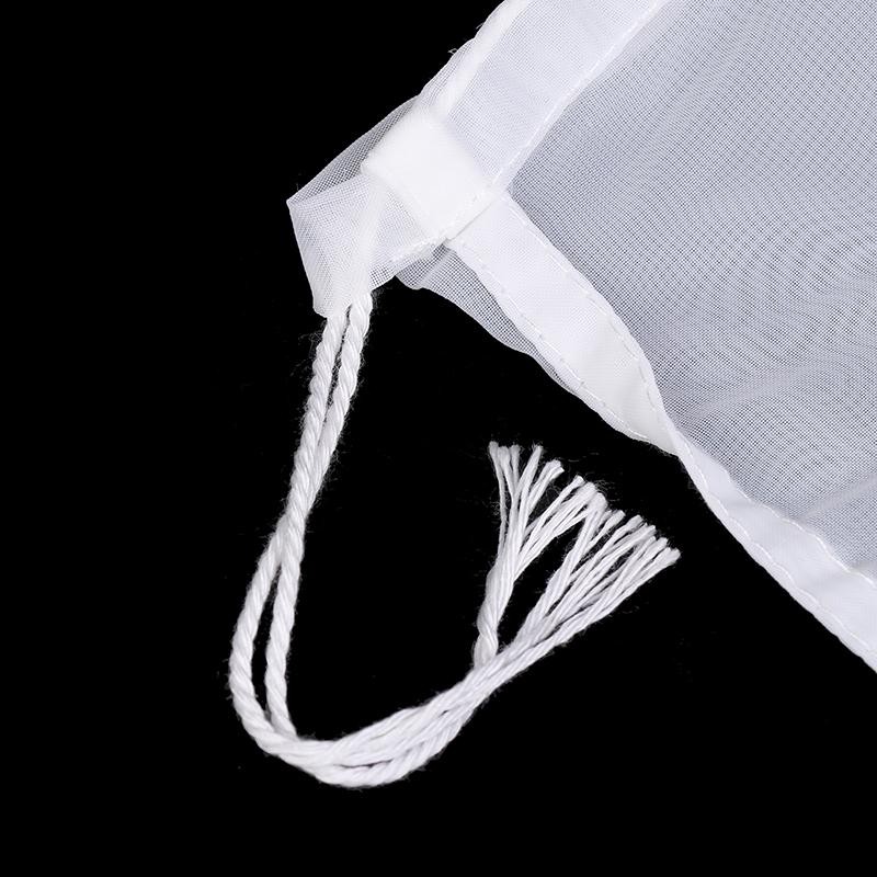 Túi lọc sữa đậu nành B & N 100 lưới Túi lọc mịn có thể tái sử dụng Nước ép cà phê Đậu nành Túi lọc dây rút sữa tại nhà Máy lọc thực phẩm nhà bếp.