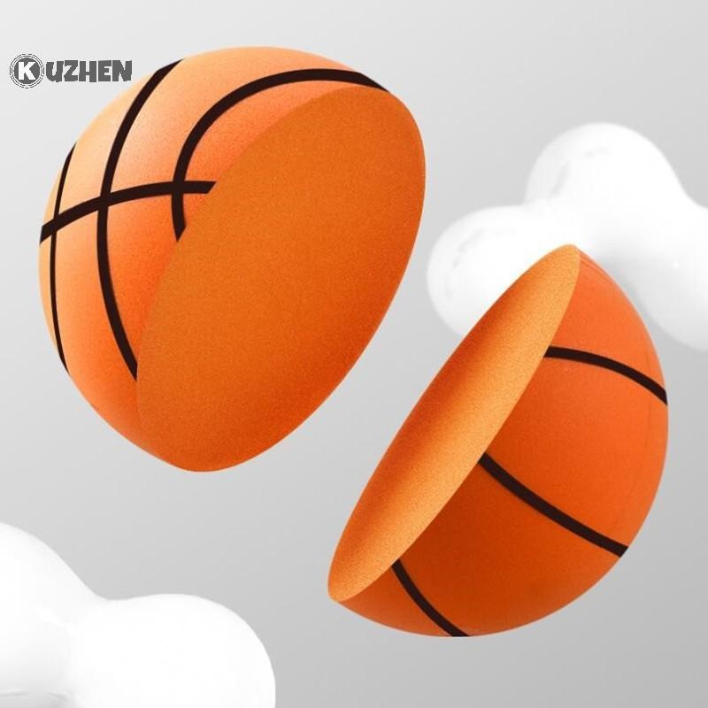 Bóng rổ KUZHEN 18/21/24cm Silent Rebound - Quà Tặng Trẻ Em, Bền Bỉ, Hot