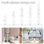 Giá đỡ kính mắt IFANSIN, Giá trưng bày kính râm Acrylic nhiều lớp, Hộp đựng kính trong suốt đựng đồ trang sức