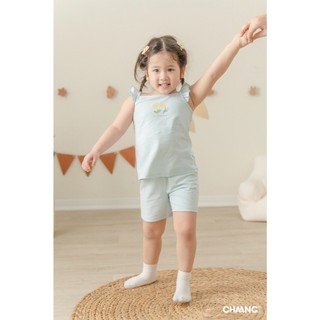 Chaang SS2025 Bộ hai dây cánh tiên Bloom cho bé
