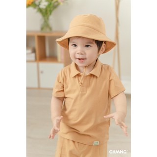 Chaang SS2025 Bộ Polo Bloom cho bé