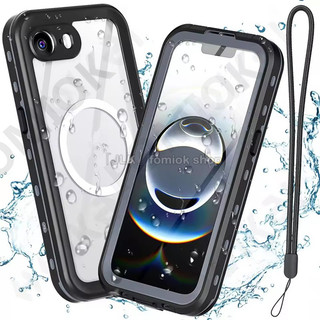 [Redpepper] ốp lưng chống nước IP68 cho iPhone 16e 16 ProMax 15 Plus 14 Pro Max Pro 13 Pro Max Bảo vệ toàn thân Vỏ điện thoại chống bụi