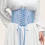 Thắt lưng Corset ren FEDAOG, Thắt lưng thêu hoa co giãn bằng lụa co giãn, Thắt lưng cơ thể giảm béo bằng da PU rộng trang trí thời trang cho váy Quần áo hàng đầu