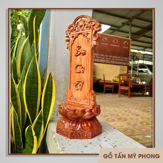 Chạm khắc theo yêu cầu Bài vị thờ - Linh vị thờ - Hương vị thờ BÀ TỔ CÔ gỗ tự nhiên, thờ gia tiên