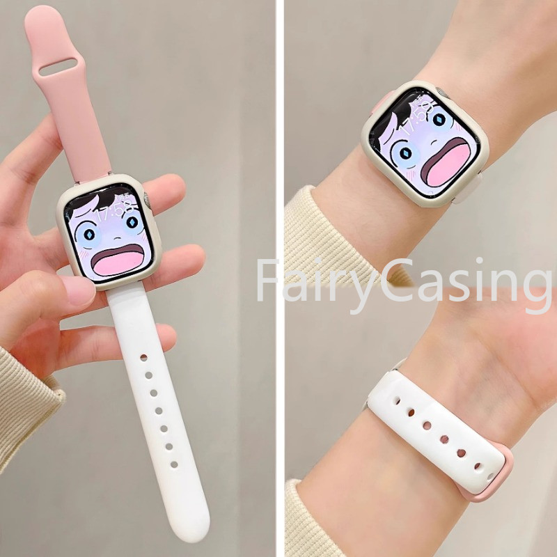 Dây đeo silicon mỏng S11 cho iwatch 46mm 38mm 40mm 41mm 42mm 44mm 45mm 49mm Vòng tay cho Apple Watch Series 10 9 8 7 SE 6 5 4 3 2 Ultra 2