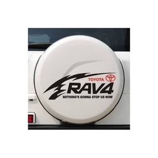 Đối với mô hình cũ Toyota RAV4 xe gắn nhãn dán lốp dự phòng rav4