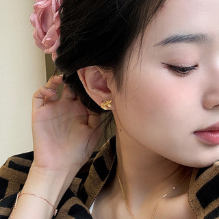 Bông Tai 925 Vàng Lập Thể Đôi Bướm Bông Tai Nữ Giá Rẻ Sang Trọng Thời Trang Bông Tai Trang Sức Năm Mới Cho Bạn Gá