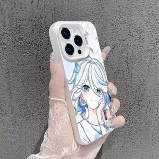 Genshin Impact Furina Citlali Ốp Lưng Cho IPhone 16 15 14 13 12 11 Pro XS Max Plus X XR 7 8 Plus Vỏ Điện Thoại Laser IMD Thời Trang Chống Sốc Nóng Phổ Biến Sang Trọng Vỏ Ốp Lưng