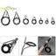 7 Chiếc Kích Thước Hỗn Hợp Câu Cá Top Nhẫn Cần Cực Bộ Dụng Cụ Sửa Chữa Dòng Hướng Dẫn Bộ Mắt Mới [MỚI]