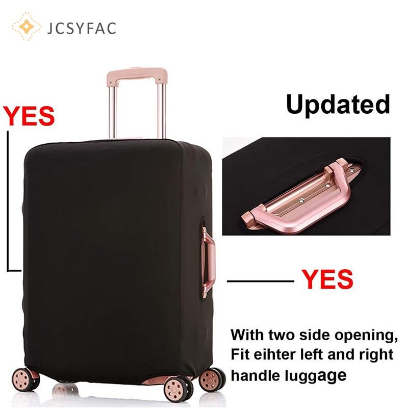 Jcsyfac 1 Vỏ Bọc Vải Co Giãn Vali Bảo Vệ Hành Lý Vỏ Bụi Thích Hợp Cho18-32 Inch Vali Trường Hợp Du Lịch Người Tổ Chức Mới