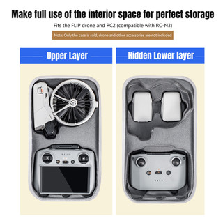 Dành Cho DJI Flip Túi Bảo Quản drone Tiêu Chuẩn Túi Bảo Quản RC 2 / RC-N3 DJI Flip Di Động Cầm Tay Phụ Kiện Lưu Trữ drone Phụ Kiện