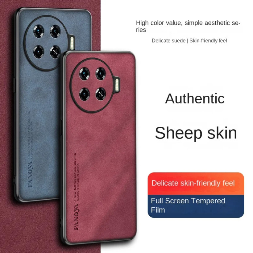 Ốp điện thoại Tecno Spark 20 Pro Plus KJ7 Da PU Bề mặt cứng PC Ốp điện thoại chống sốc Matte Phone Case cho Tecno Spark 20 Pro Plus